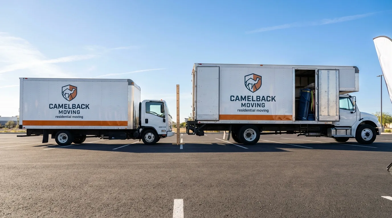 Moving truck size capacity guide in Fairbanks